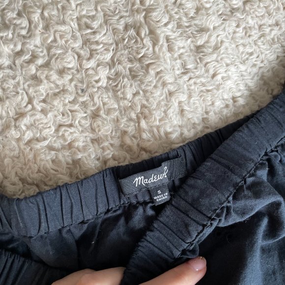 Black Madewell Cropped Top - Picture 2 of 2